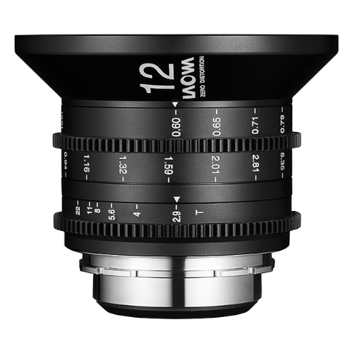 LAOWA 12mm T/2.9 Zero-D Cine (Métrico) Canon EF