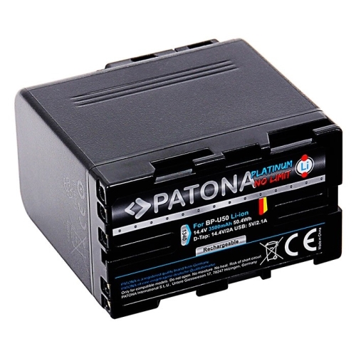 PATONA Platinum Bateria BP-U50 c/ D-Tap