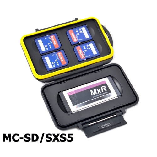 JJC MC-SD/SXS5 Estojo p/Cartões SD e SXS