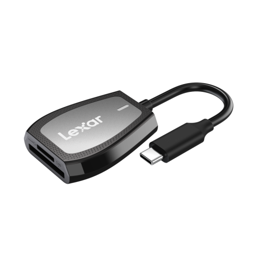 LEXAR Leitor Profissional Type C Dual Slot SD/MicroSD