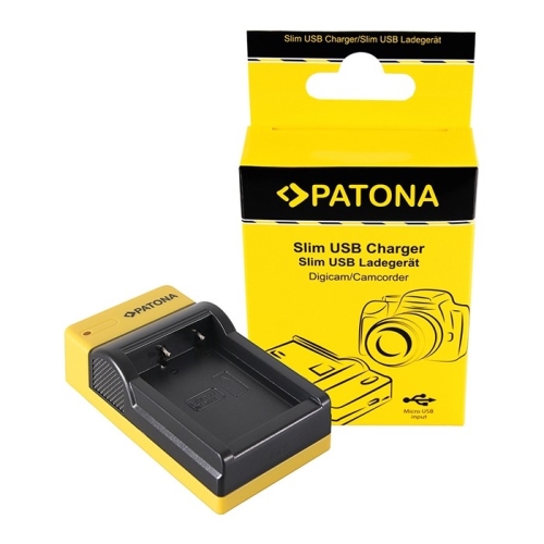 PATONA Carregador Slim  USB p/ Panasonic DMW-BLF19E