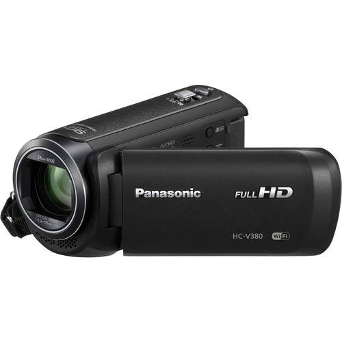 PANASONIC HC-V380EG-K Câmara Video HD
