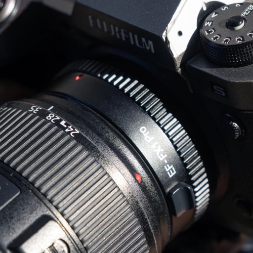 Adaptador EF-FX1 Pro Canon EF - Fujifilm X