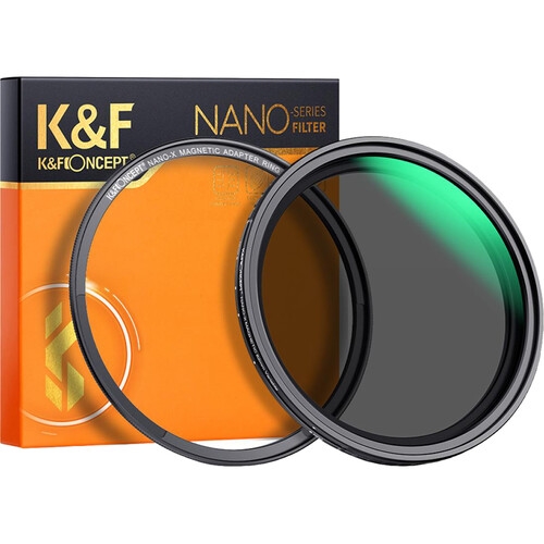 K&F CONCEPT Filtro Magnético ND2.ND32 Variável 1-5 Stops 82mm