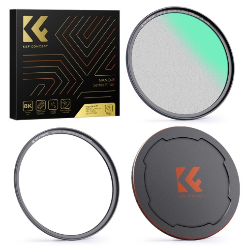 K&F CONCEPT Filtro Polarizador Magnético  Nano-X 1/4 HD 82mm