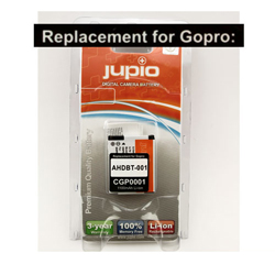 JUPIO Bateria GoPro HD 1 e 2