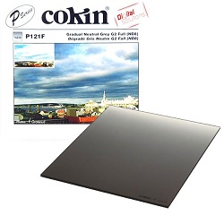 COKIN Filtro P121F Degradê Cinzento ND8 Full