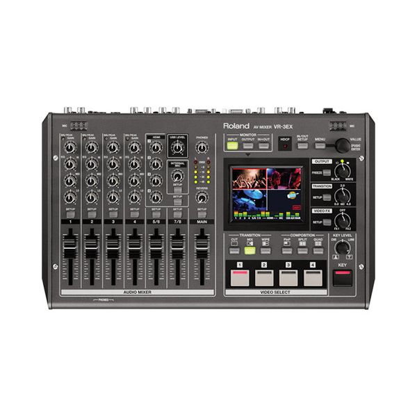 ROLAND VR-3EX SD/HD A/V Mixer with USB Streaming